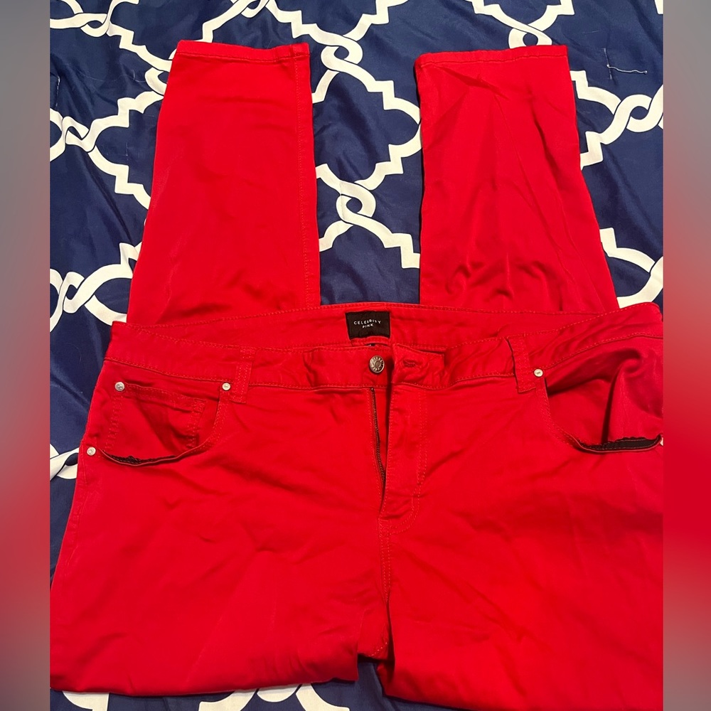 Red pants